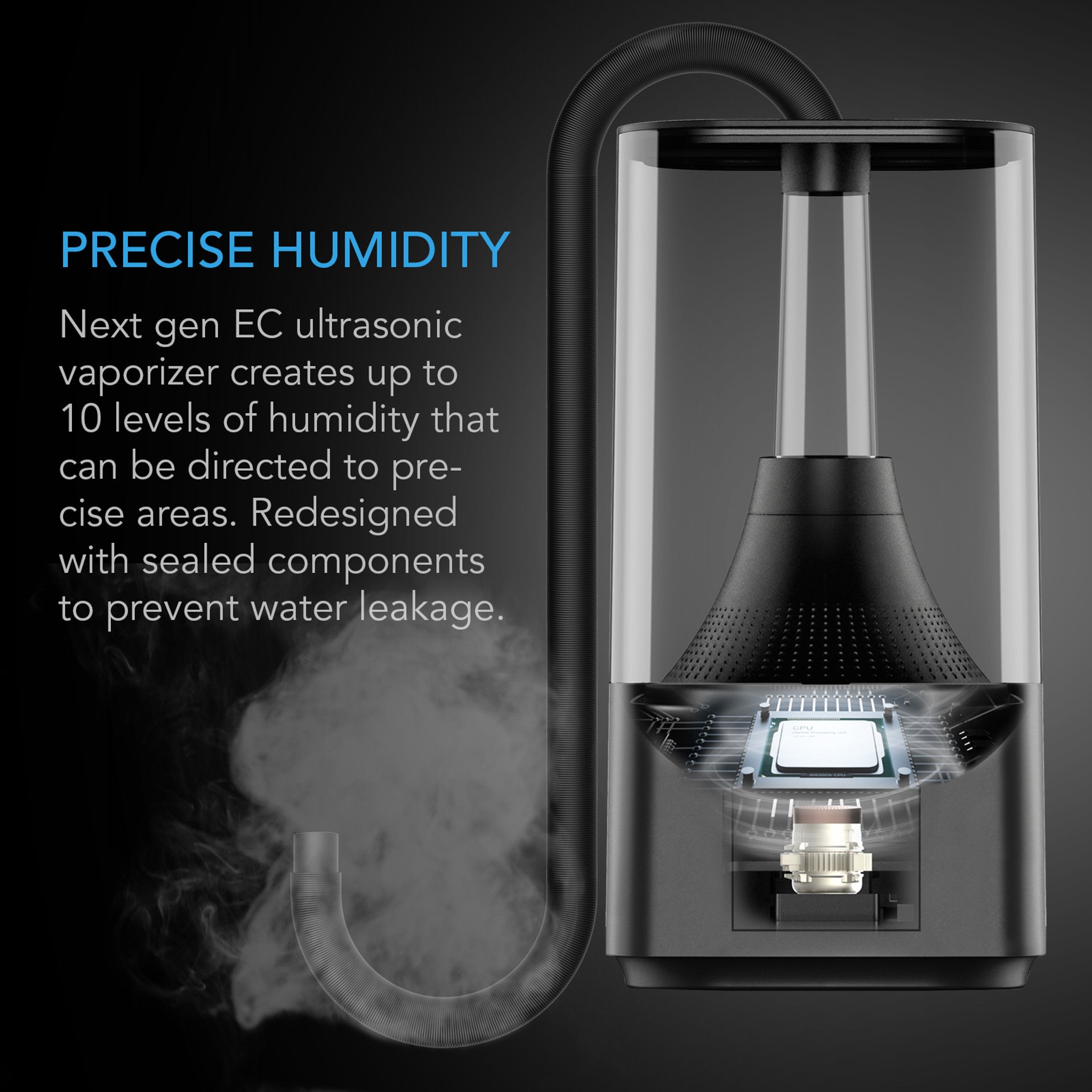 Cloudforge Environmental Plant Humidifier Smart Controls, Targeted Vaporizing