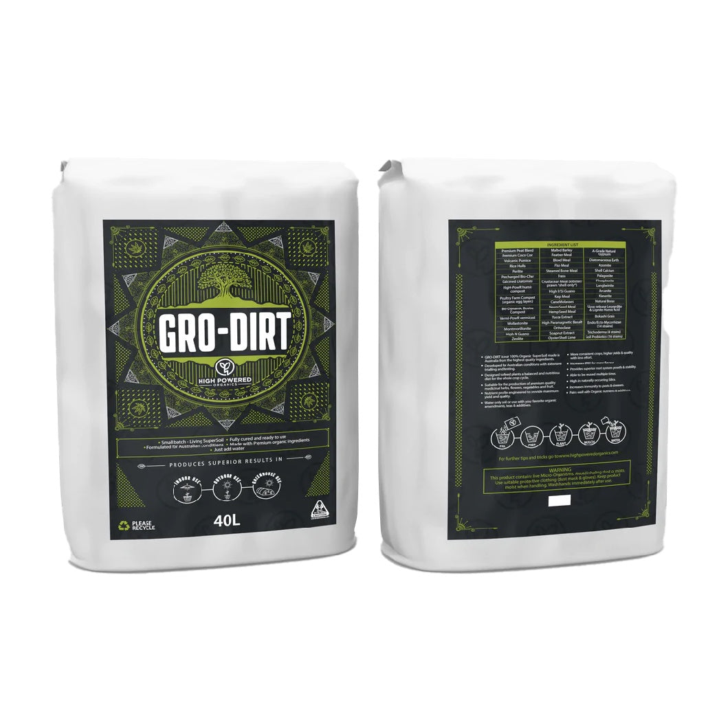 High Powered Organics Gro Dirt - Full Spec