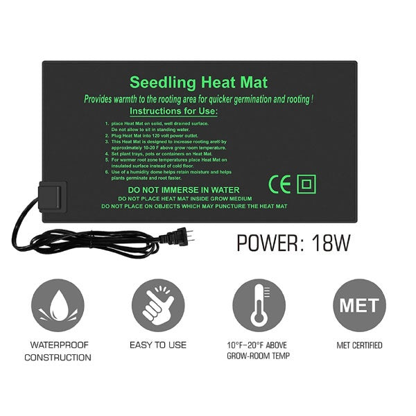 Stealth Heat Mat - 18w - 22.5cm x 52.5cm